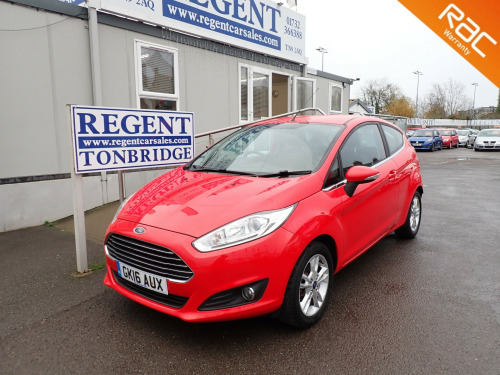 Ford Fiesta  1.25 Zetec Hatchback 3dr Petrol Manual Euro 6 (82 ps) 