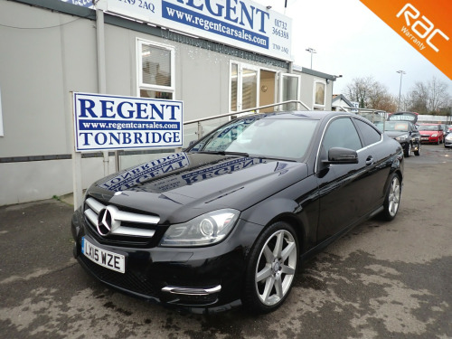Mercedes-Benz C-Class C180 1.6 C180 AMG Sport Edition Coupe 2dr Petrol G-Tronic+ Euro 6 (s/s) (156 ps) 