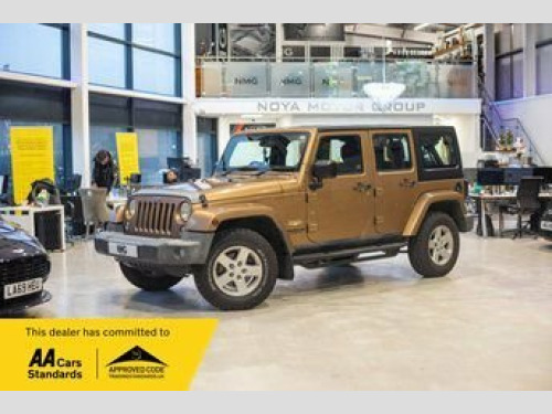 Jeep Wrangler  2.8 CRD Sahara SUV 4dr Diesel Auto 4WD Euro 5 (4 s