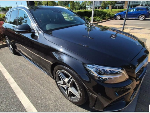 Mercedes-Benz C-Class C200 1.5 C200 MHEV EQ Boost AMG Line Estate 5dr Petrol 