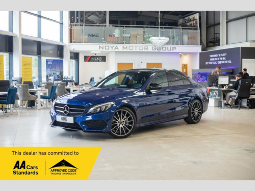 Mercedes-Benz C-Class C200 2.0 C200 AMG Line (Premium) Saloon 4dr Petrol G-Tr