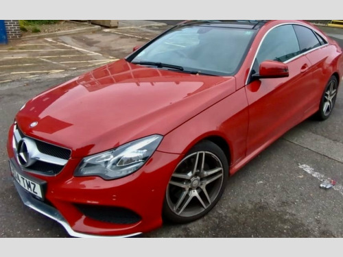 Mercedes-Benz E-Class E200 2.0 E200 AMG Sport Coupe 2dr Petrol G-Tronic+ Euro
