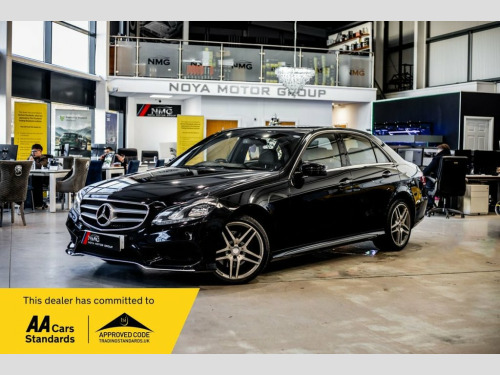Mercedes-Benz E-Class E220 2.1 E220 BlueTEC AMG Line Saloon 4dr Diesel G-Tron 