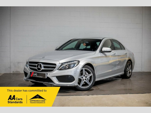 Mercedes-Benz C-Class C220 2.1 C220 BlueTEC AMG Line Saloon 4dr Diesel G-Tron 