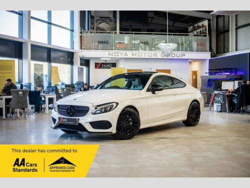 Mercedes-Benz C-Class C200 2.0 C200 AMG Line Coupe 2dr Petrol Manual Euro 6 ( 