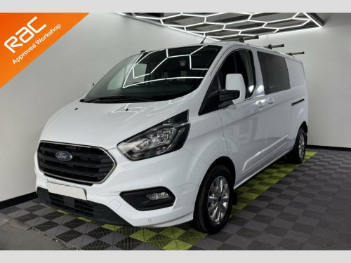 Ford Transit Custom  2.0 320 EcoBlue Limited Crew Van Double Cab 5dr Di