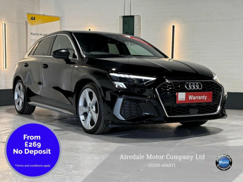 Audi A3  1.5 TFSI 35 S line Sportback 5dr Petrol Manual Eur