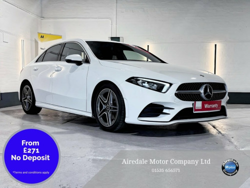 Mercedes-Benz A-Class A180 1.3 A180 AMG Line Saloon 4dr Petrol Manual Euro 6 