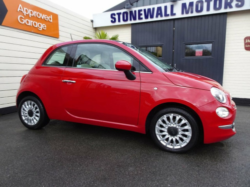 Fiat 500  1.2 LOUNGE 3d 69 BHP Glass Roof with Sunblind