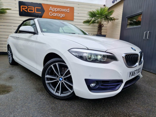 BMW 2 Series  1.5 218i Sport Convertible 2dr Petrol Auto Euro 6 