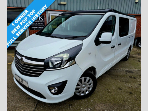 Vauxhall Vivaro  1.6 L2H1 2900 SPORTIVE CDTI BITURBO S/S 125 BHP