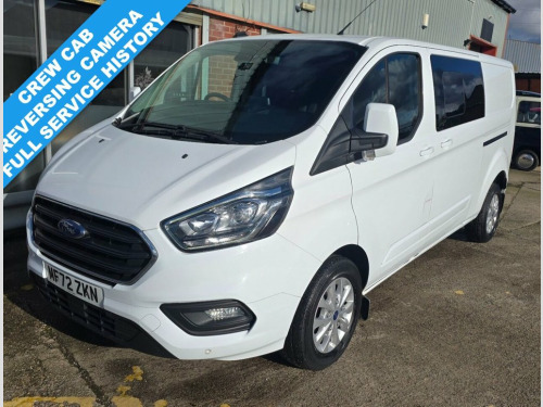 Ford Transit Custom  2.0 300 EcoBlue Limited Crew Van Double Cab 5dr Di