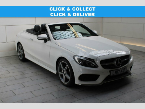 Mercedes-Benz C-Class  2.1 C220d AMG Line Cabriolet 2dr Diesel G-Tronic+ 