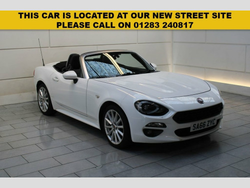 Fiat 124  1.4 MultiAir Lusso Plus Convertible 2dr Petrol Eur