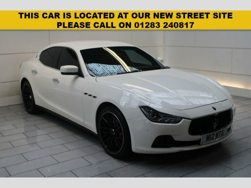 Maserati Ghibli  3.0D V6 Saloon 4dr Diesel ZF (stop/start)