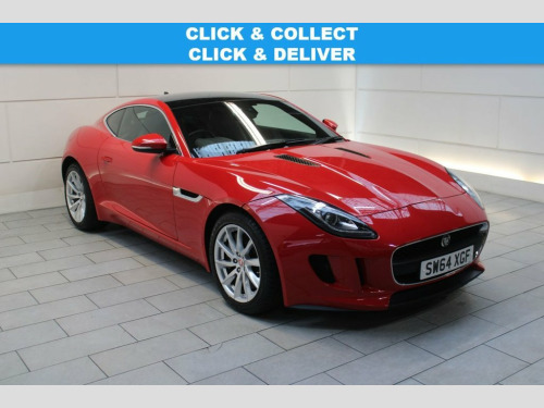 Jaguar F-TYPE  3.0 V6 Coupe 2dr Petrol Auto (stop/start) (340 ps)