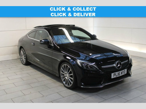 Mercedes-Benz C-Class  2.1 C220d AMG Line (Premium) Coupe 2dr Diesel G-Tr