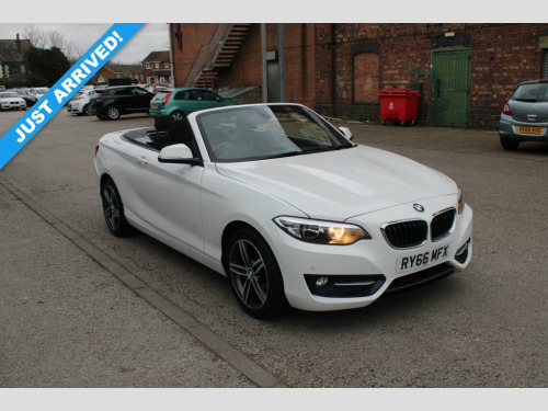 BMW 2 Series  1.5 218i Sport Convertible 2dr Petrol Manual Euro 