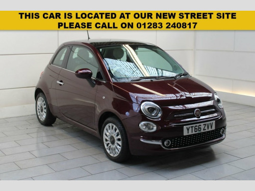 Fiat 500  1.2 Lounge Hatchback 3dr Petrol Manual Euro 6 (s/s