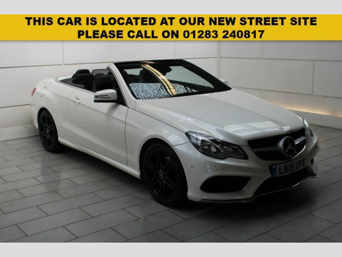 Mercedes-Benz E-Class E250 2.1 E250 CDI AMG Line Cabriolet 2dr Diesel G-Troni