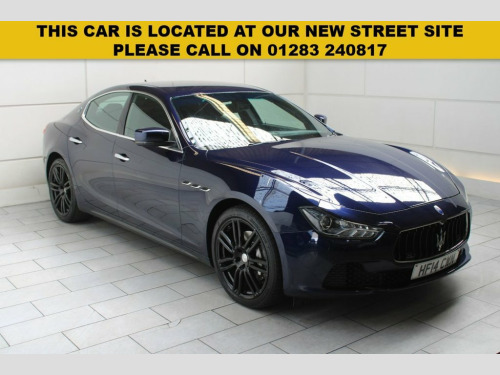 Maserati Ghibli  3.0D V6 Saloon 4dr Diesel ZF Euro 5 (s/s) (275 ps)
