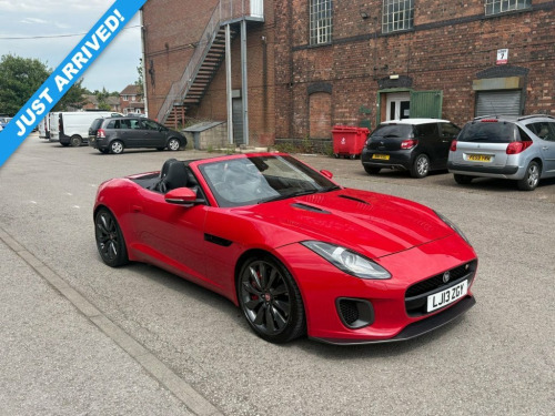 Jaguar F-TYPE  3.0 V6 S Convertible 2dr Petrol Auto (stop/start) 
