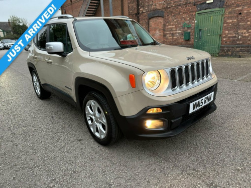 Jeep Renegade  1.4T MultiAirII Limited SUV 5dr Petrol Manual Euro