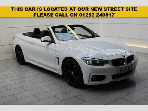 BMW 4 Series  2.0 420i M Sport Convertible 2dr Petrol Auto Euro 