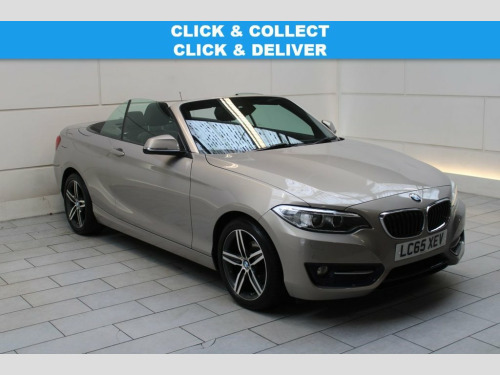 BMW 2 Series  2.0 218d Sport Convertible 2dr Diesel Auto Euro 6 