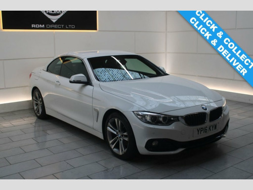 BMW 4 Series  2.0 420d Sport Convertible 2dr Diesel Auto Euro 6  