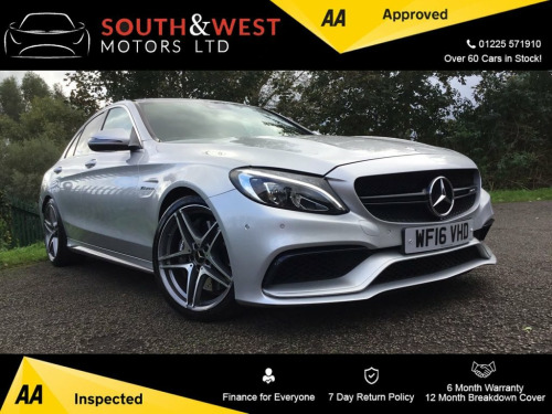 Mercedes-Benz C-Class  4.0 AMG C 63 4d 469 BHP