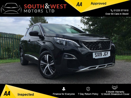 Peugeot 3008 Crossover  1.5 BLUEHDI S/S GT LINE 5d 129 BHP