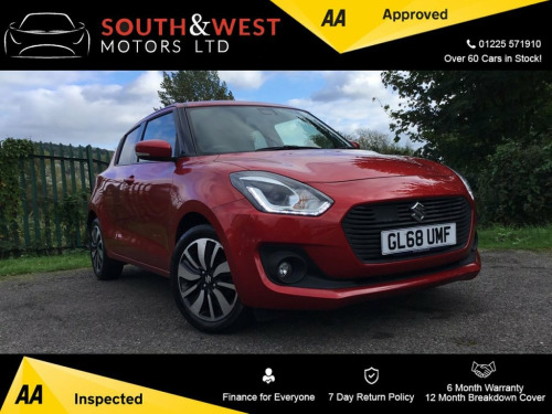 Suzuki Swift  1.0 SZ5 BOOSTERJET SHVS MHEV 5d 110 BHP