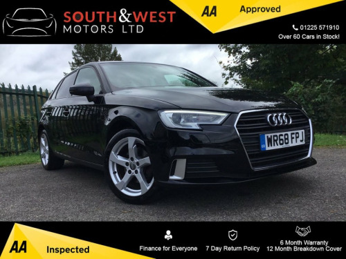 Audi A3  1.0 TFSI 30 Sport Sportback 5dr Petrol S Tronic Eu