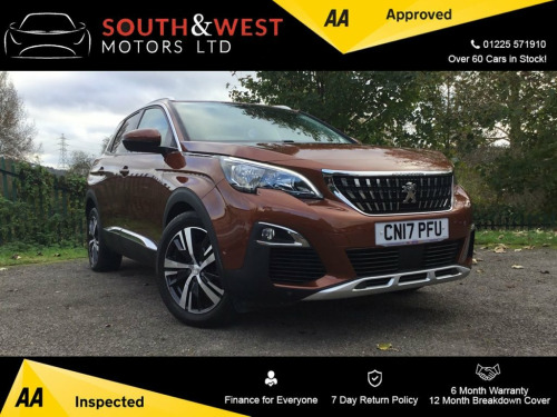 Peugeot 3008 Crossover  1.2 PureTech Allure SUV 5dr Petrol Manual Euro 6 (