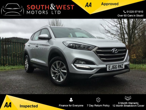 Hyundai Tucson  1.7 CRDi Blue Drive SE SUV 5dr Diesel DCT Euro 6 (