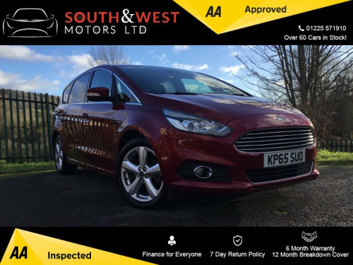 Ford S-MAX  2.0 TDCi Titanium MPV 5dr Diesel Manual Euro 6 (s/