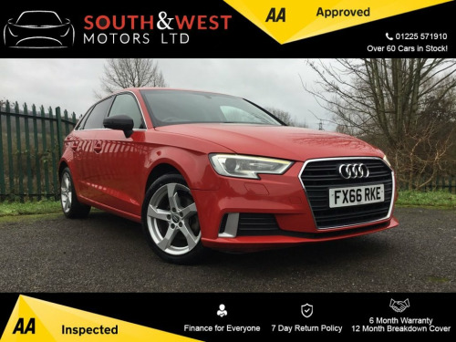 Audi A3  1.6 TDI Sport Sportback 5dr Diesel Manual Euro 6 (