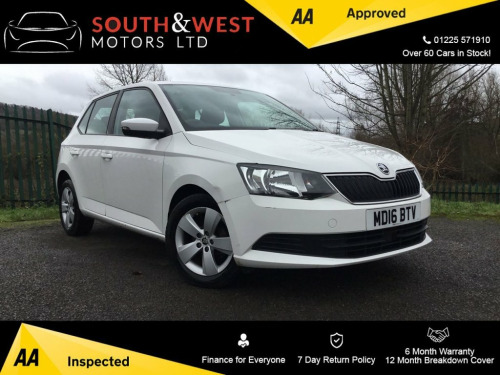 Skoda Fabia  1.0 SE Hatchback 5dr Petrol Manual Euro 6 (s/s) (7