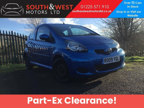 Toyota AYGO  1.0 VVT-i Blue Hatchback 3dr Petrol Manual Euro 4 