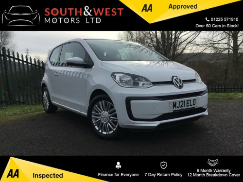 Volkswagen up!  1.0 up! Hatchback 3dr Petrol Manual Euro 6 (s/s) (