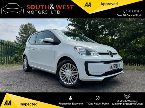 Volkswagen up!  1.0 up! Hatchback 3dr Petrol Manual Euro 6 (s/s) (