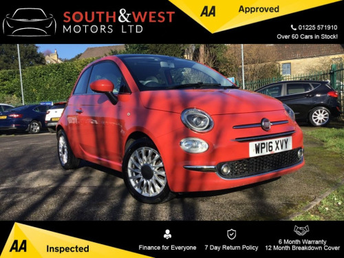 Fiat 500  0.9 TwinAir Lounge Hatchback 3dr Petrol Manual Eur