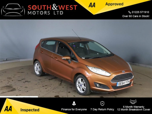 Ford Fiesta  1.0T EcoBoost Zetec Hatchback 5dr Petrol Manual Eu