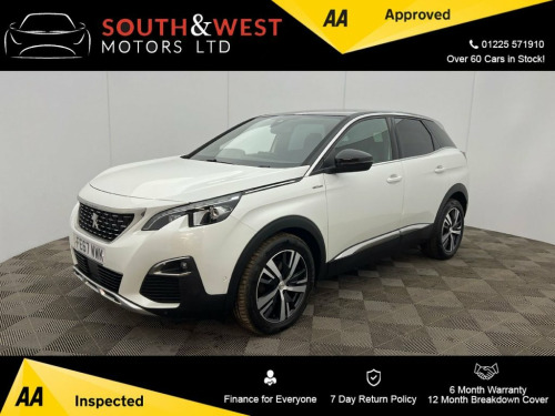 Peugeot 3008 Crossover  1.6 BlueHDi GT Line SUV 5dr Diesel EAT Euro 6 (s/s