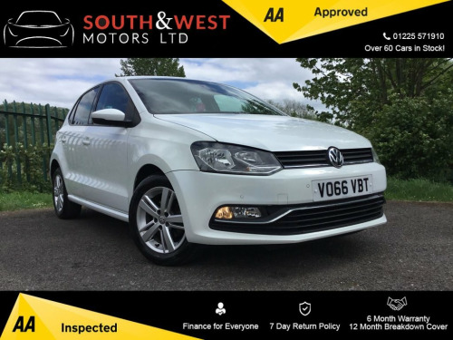 Volkswagen Polo  1.0 BlueMotion Tech Match Hatchback 5dr Petrol Man