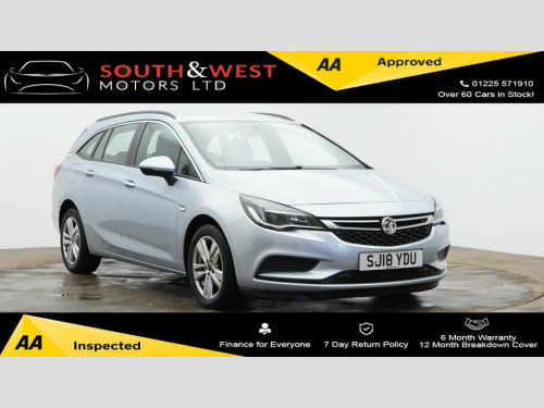 Vauxhall Astra  1.6 CDTi ecoTEC BlueInjection Tech Line Nav Sports