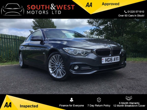 BMW 4 Series  2.0 420d Luxury Coupe 2dr Diesel Auto Euro 6 (s/s)