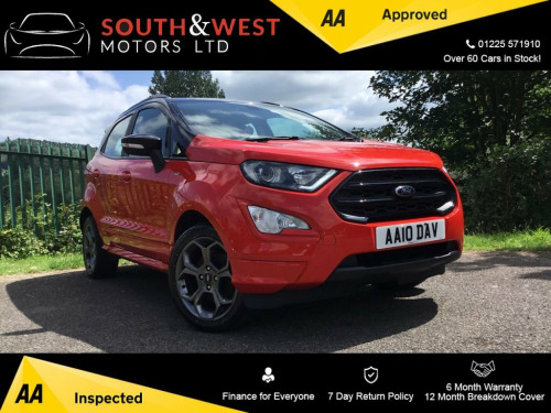 Ford EcoSport  1.0T EcoBoost GPF ST-Line SUV 5dr Petrol Manual Eu