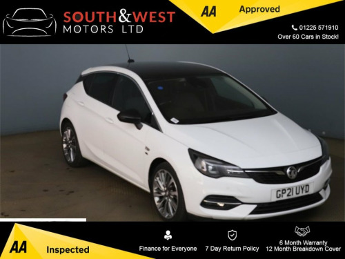 Vauxhall Astra  1.2 Turbo Griffin Edition Hatchback 5dr Petrol Man